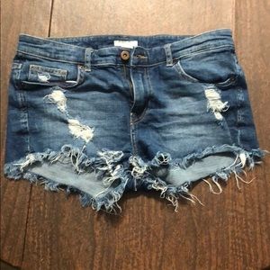 Jean shorts